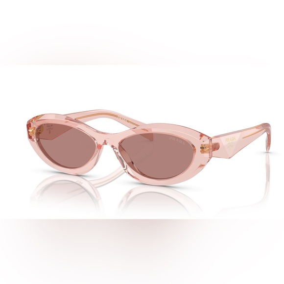 JUST PEACHY PRADA UNISEX SEXY Sunglasses Are 517$ my price $129 - Picture 8 of 14